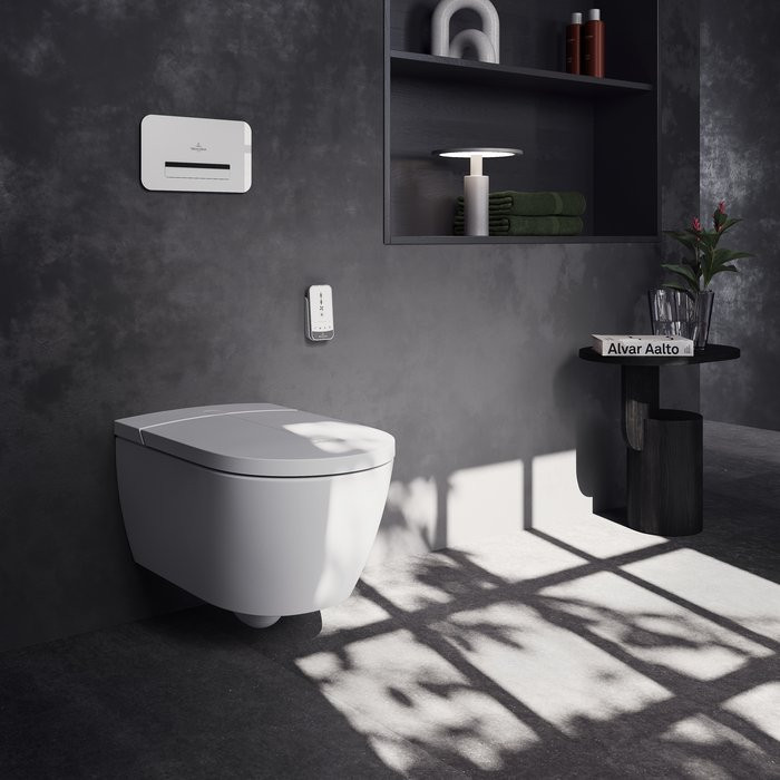 Унитаз-биде Villeroy & Boch ViClean-I200, Альпийский белый CeramicPlus