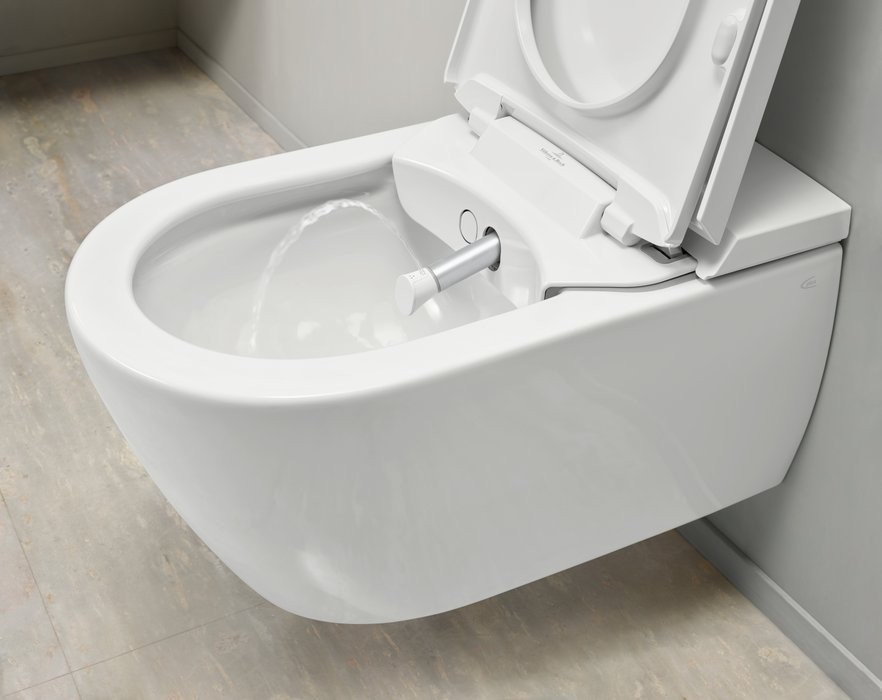 Унитаз-биде Villeroy & Boch ViClean-I200, Альпийский белый CeramicPlus