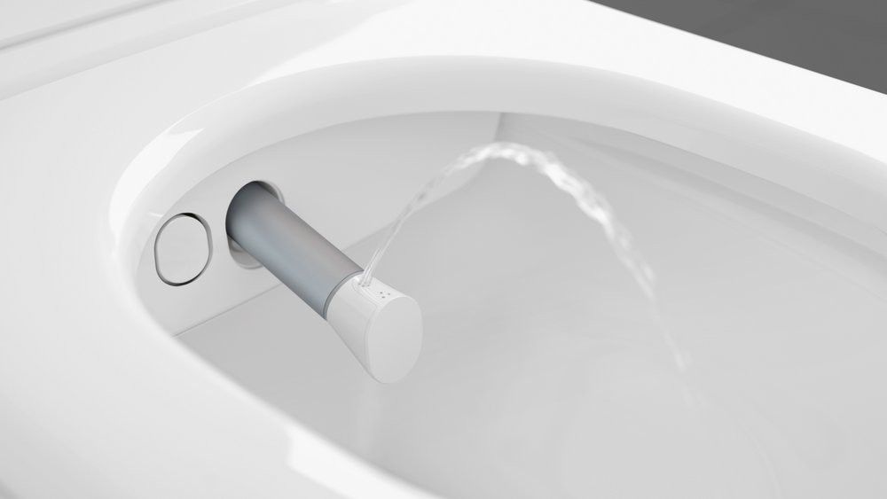 Унитаз-биде Villeroy & Boch ViClean-I200, Альпийский белый CeramicPlus