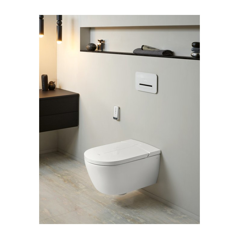 Унитаз-биде Villeroy & Boch ViClean-I200, Альпийский белый CeramicPlus