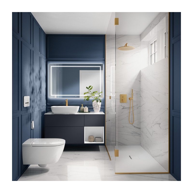 Унитаз-биде Villeroy & Boch ViClean-I200, Альпийский белый CeramicPlus