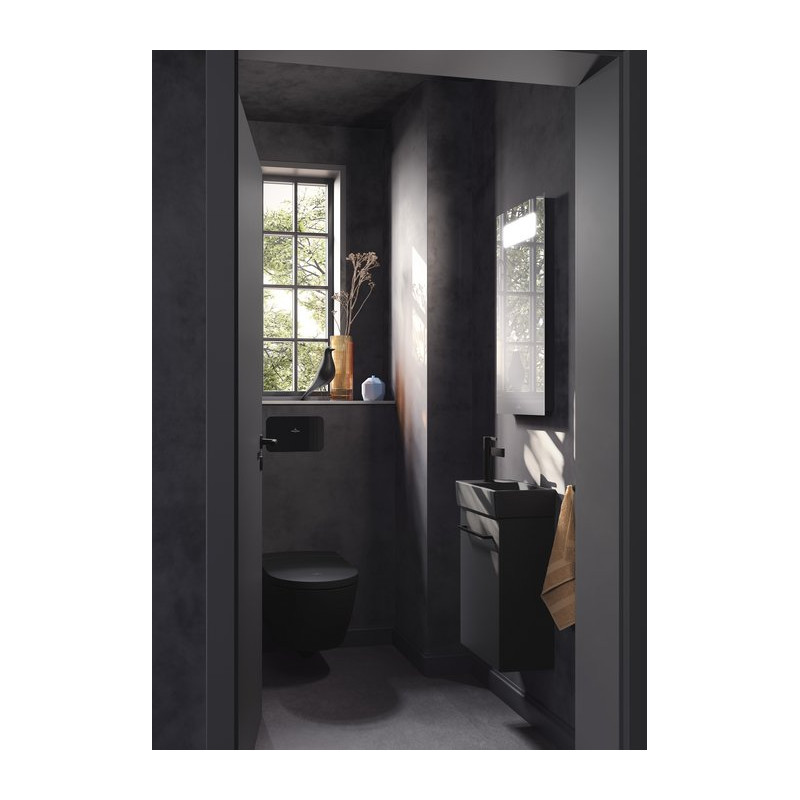 Унитаз-биде Villeroy & Boch ViClean-I200, Pure Black CeramicPlus