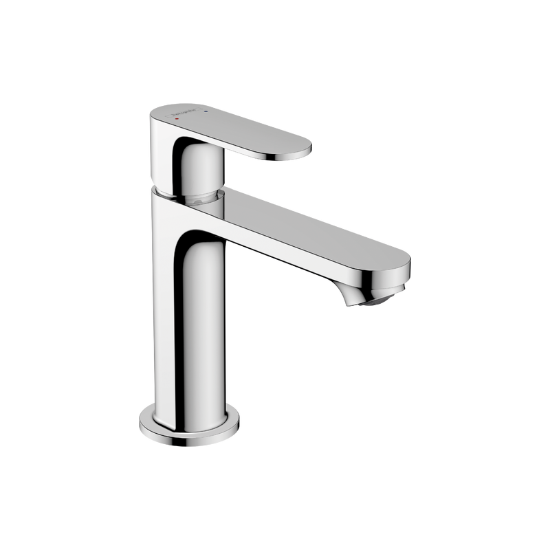 Однорычажный смеситель для раковины Hansgrohe Rebris S 110 с донным клапаном, хром