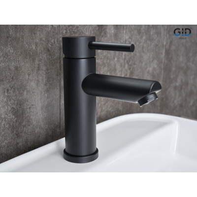 Смеситель для раковины Gid Berlin SS080-BM-K SS080BMK черный матовый