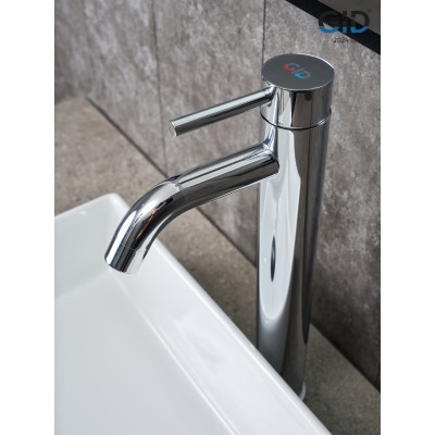 Смеситель высокий для раковины Gid Inga SS096-CH-D SS096CHD хром