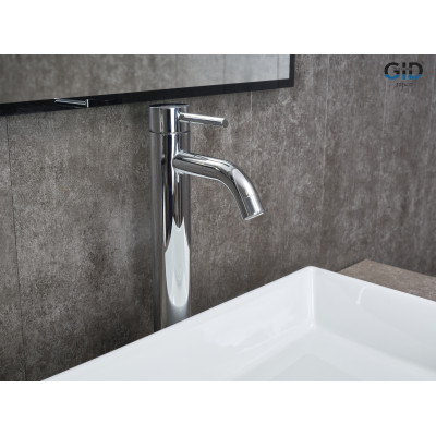 Смеситель высокий для раковины Gid Inga SS096-CH-D SS096CHD хром