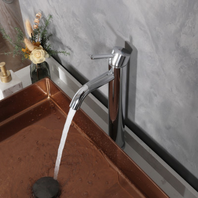Смеситель высокий для раковины Gid Inga SS096-CH-D SS096CHD хром
