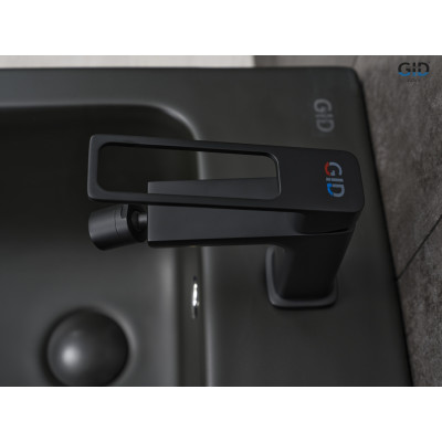 Смеситель для биде Gid Niagara L057-BM-B L057BMB черный матовый