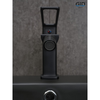 Смеситель для биде Gid Niagara L057-BM-B L057BMB черный матовый