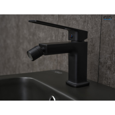Смеситель для биде Gid Niagara L057-BM-B L057BMB черный матовый