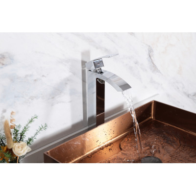 Смеситель высокий для раковины Gid Victoria L120-CH-D L120CHD хром