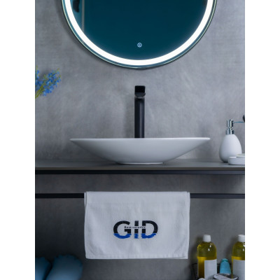 Раковина Gid N9022 51110 накладная белая 50x35x9