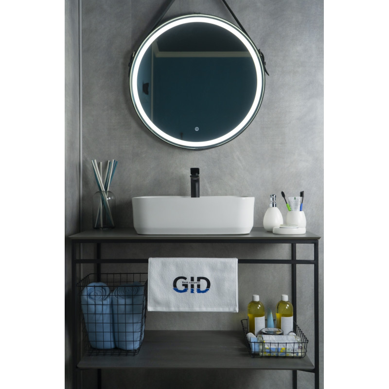 Раковина Gid N9445 51155 накладная белая 52x41.5x15