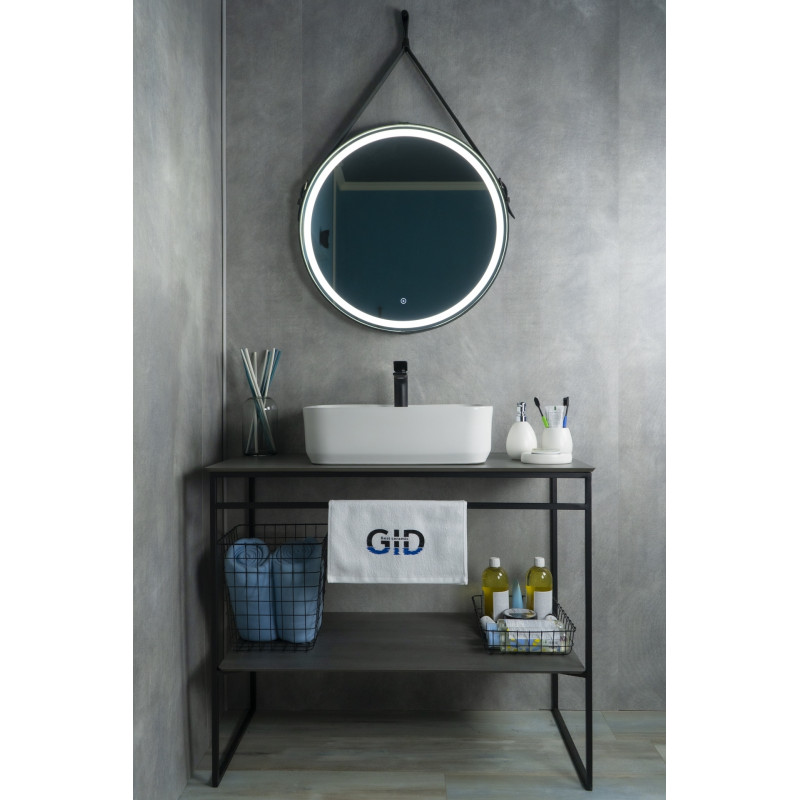 Раковина Gid N9445 51155 накладная белая 52x41.5x15
