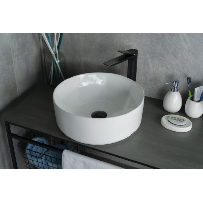 Раковина Gid N9425 51144 накладная белая 40x40x15
