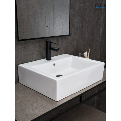 Раковина Gid N9157 51216 накладная белая 57x45.5x15.5