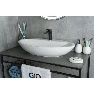 Раковина Gid N9435 51149 накладная белая 73x41.5x13.5
