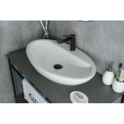 Раковина Gid N9435 51149 накладная белая 73x41.5x13.5