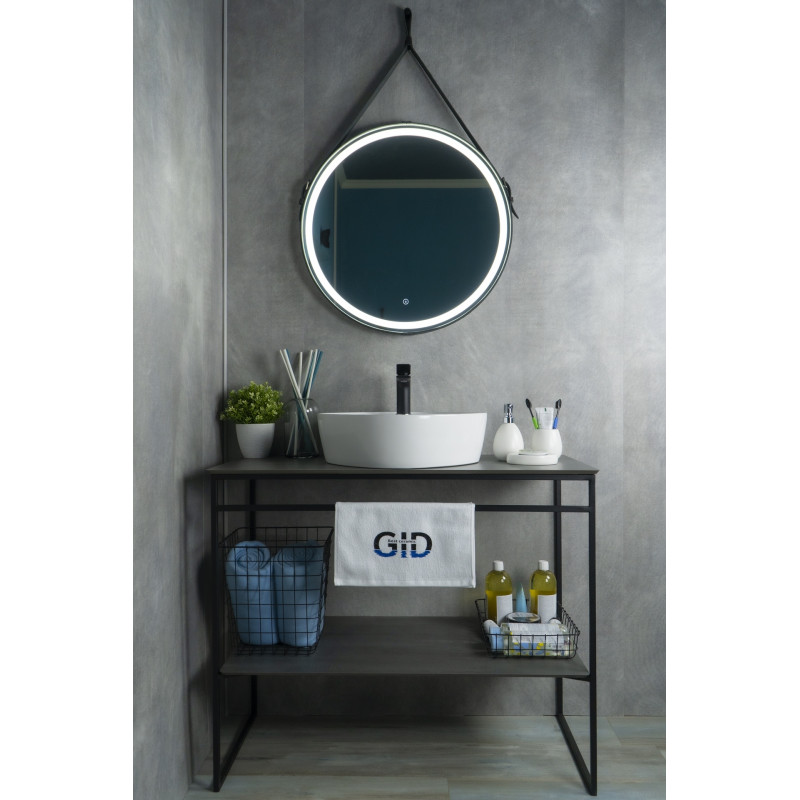 Раковина Gid N9442 51153 накладная белая 44x44x14