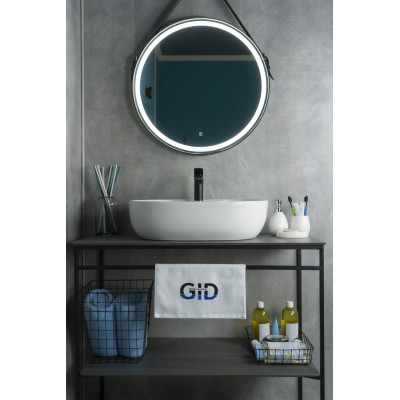 Раковина Gid N9163 51127 накладная белая 59x41x16