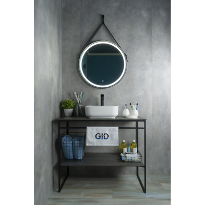 Раковина Gid N9044 51165 накладная белая 38.5x38.5x14