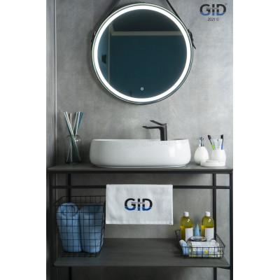 Раковина Gid N9048 51185 накладная белая 59x46x15