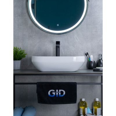 Раковина Gid D1468 51195 накладная белая 50x36x14.5