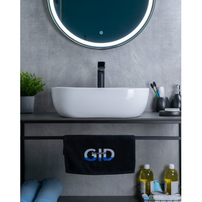 Раковина Gid D1302 51198 накладная белая 50x40x14