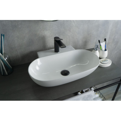 Раковина Gid N9234 51133 накладная белая 56x39x12.5