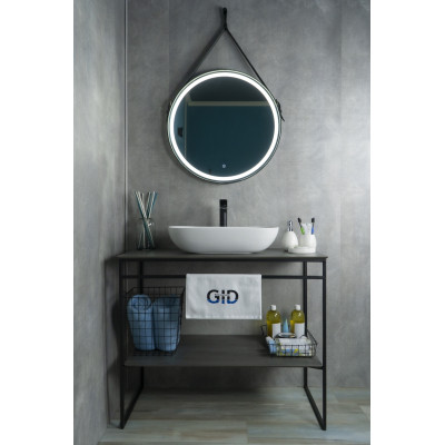 Раковина Gid N9234 51133 накладная белая 56x39x12.5