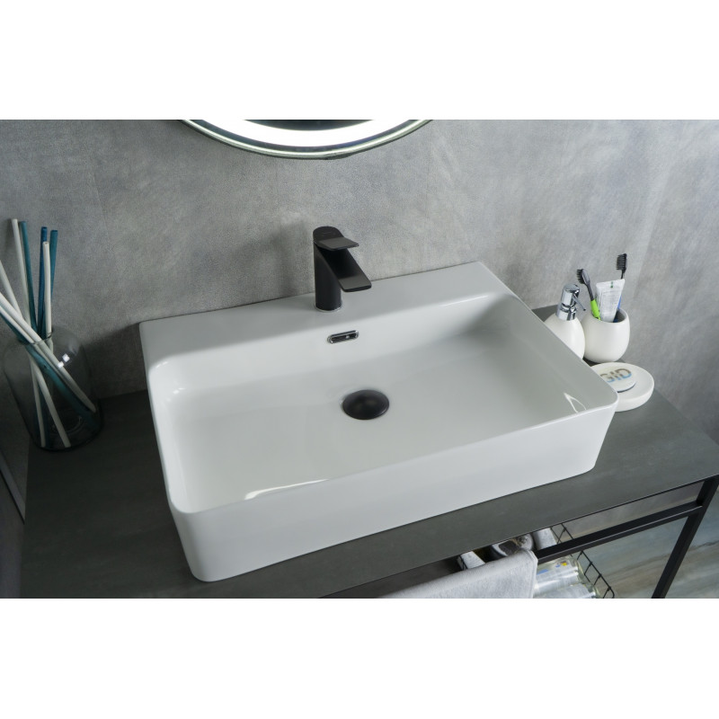 Раковина Gid N9256 51172 накладная белая 60x42x14