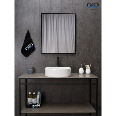 Раковина Gid N9423 51143 накладная белая 40x40x12