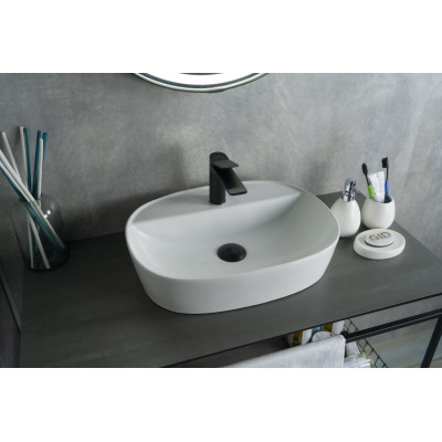 Раковина Gid N9045 51166 накладная белая 50x38x12