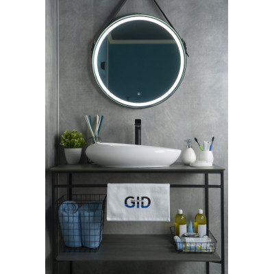 Раковина Gid N9050 51167 накладная белая 59x37x14