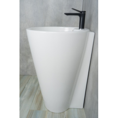 Раковина Gid Nb136 81105 накладная белая 50x53x80