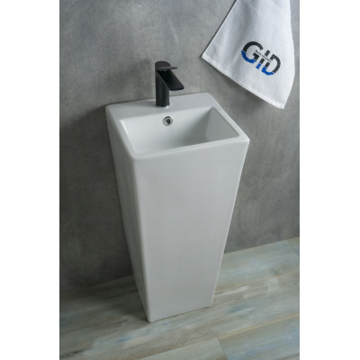 Раковина Gid Nb147 81104 напольная белая 34x33x85