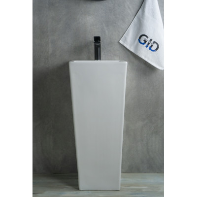 Раковина Gid Nb147 81104 напольная белая 34x33x85