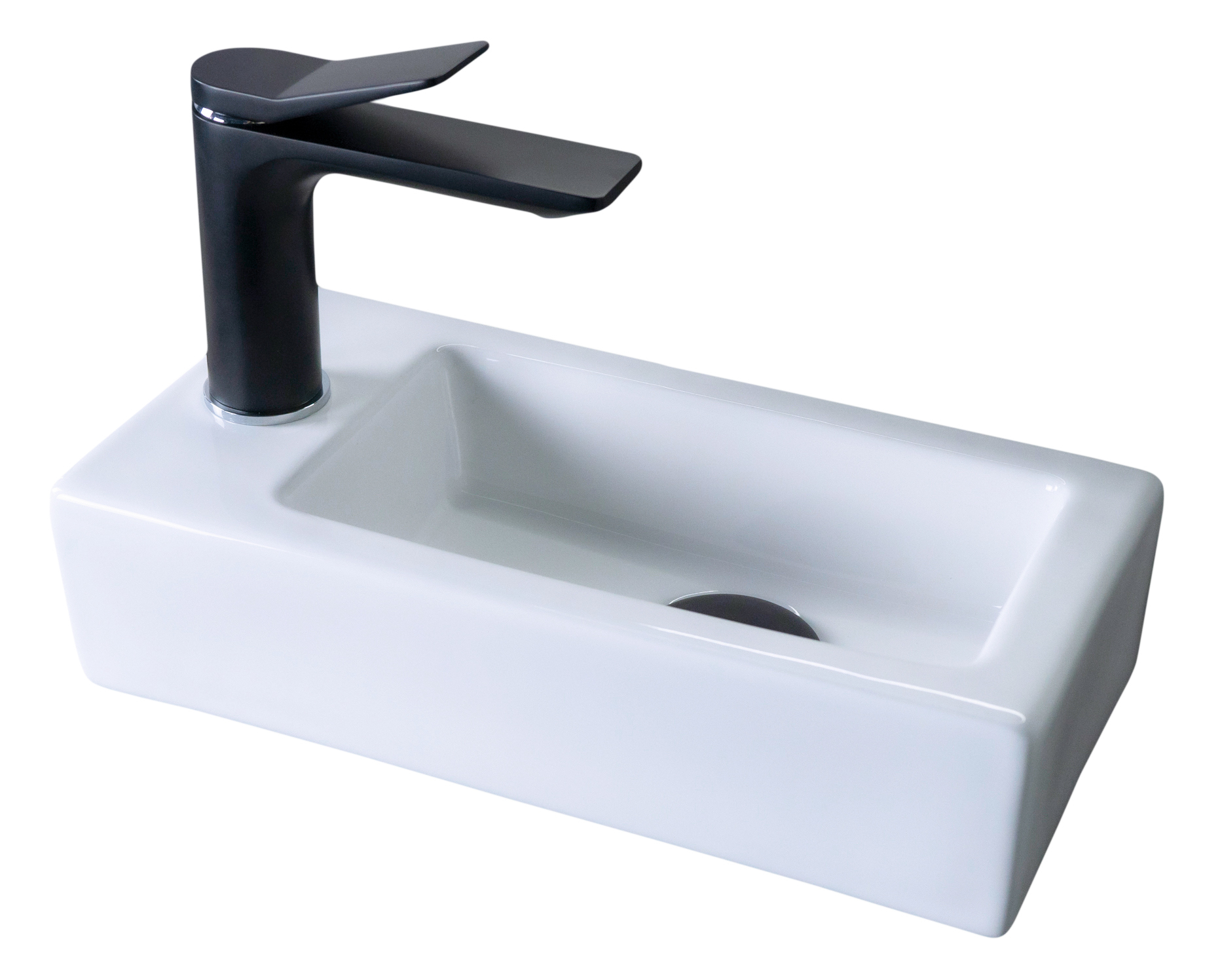 Раковина Gid N9272R 61105R подвесная белая 36.5x18x9