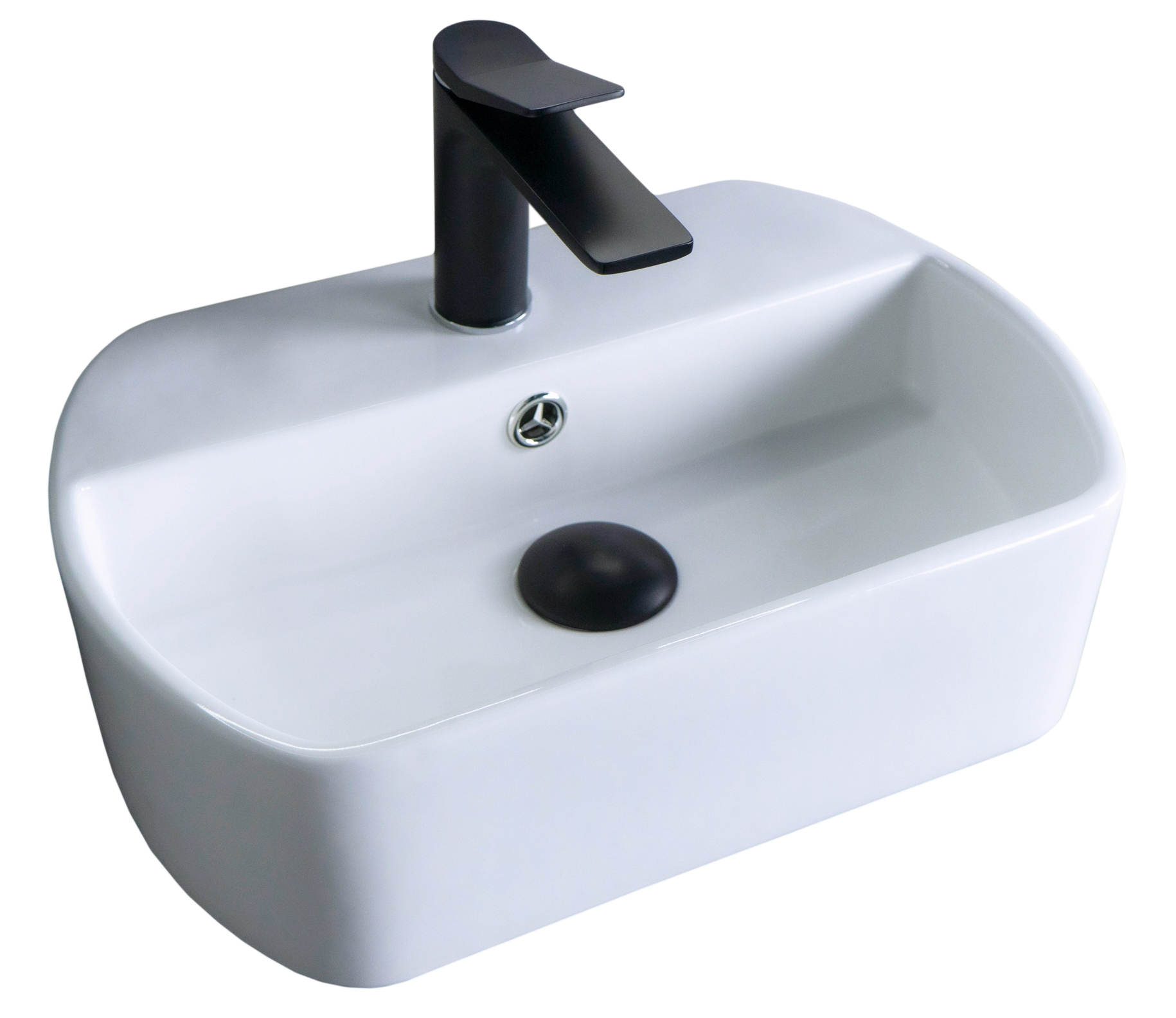 Раковина Gid N9293 61108 подвесная белая 44.5x30x13