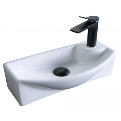 Раковина Gid 7946L 61120 подвесная белая 45.5x22x13
