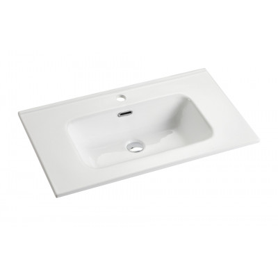 Раковина Gid 9060s 71155 встраиваемая сверху белая 61x46.5x17