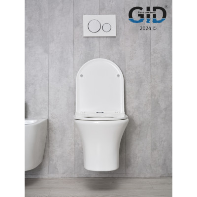 Унитаз подвесной Gid Tr2101 62232Y белый 49x36x36