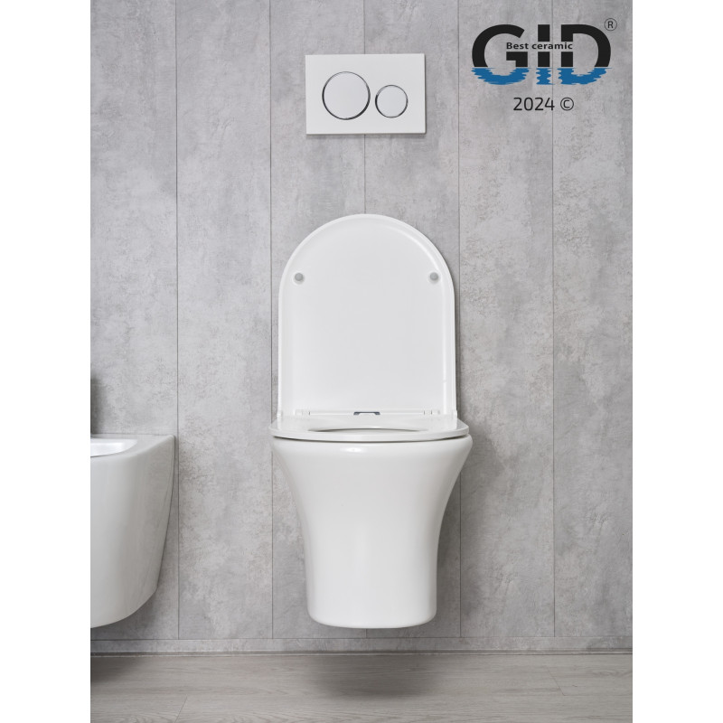 Унитаз подвесной Gid Tr2101 62232Y белый 49x36x36