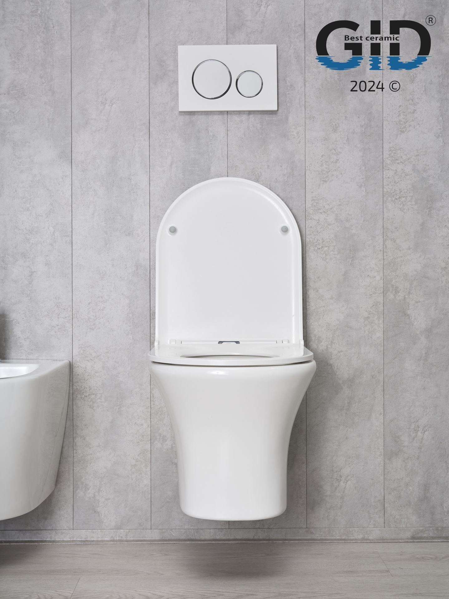 Унитаз подвесной Gid Tr2101 62232Y белый 49x36x36