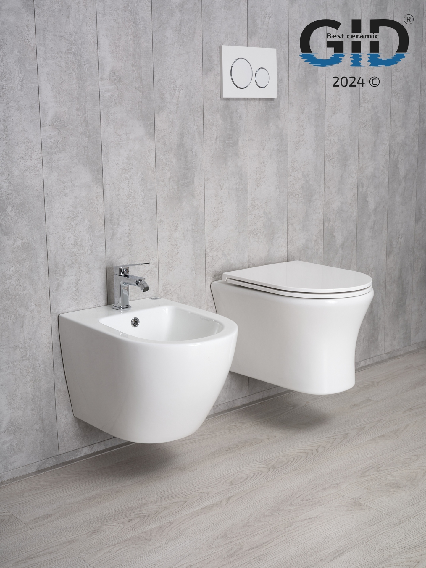 Унитаз подвесной Gid Tr2101 62232Y белый 49x36x36