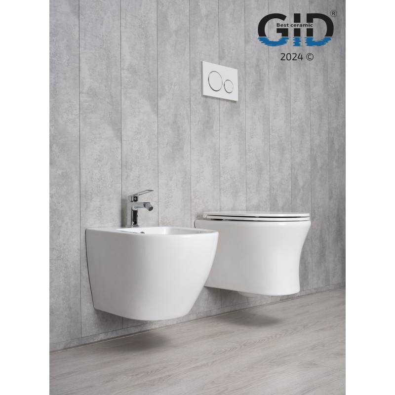 Унитаз подвесной Gid Tr2101 62232Y белый 49x36x36
