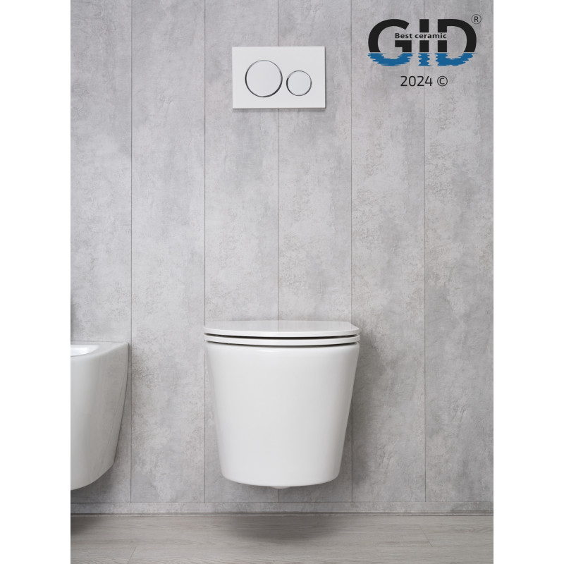 Унитаз подвесной Gid Tr2130 62235Y белый 50x36x35