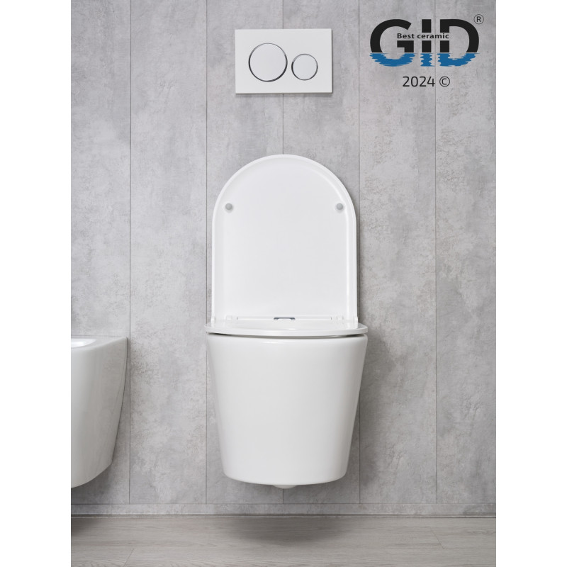 Унитаз подвесной Gid Tr2130 62235Y белый 50x36x35