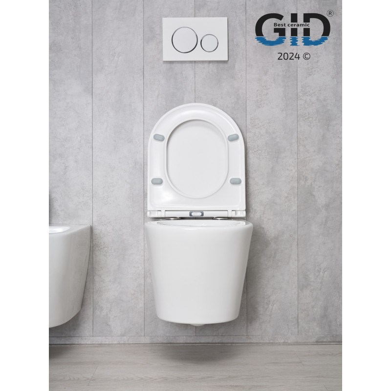 Унитаз подвесной Gid Tr2130 62235Y белый 50x36x35