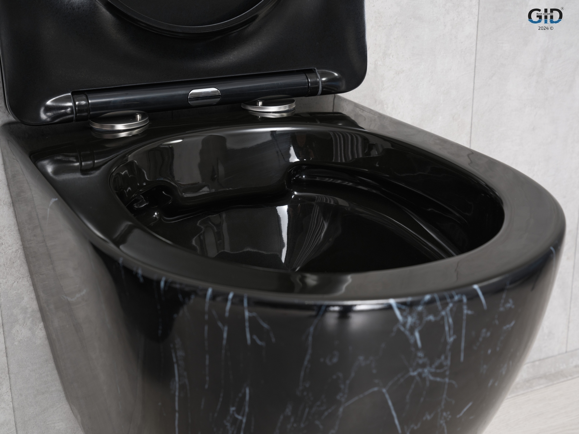 Унитаз подвесной Gid Bs2198 62227Y под камень глянцевый 49x36x35.5